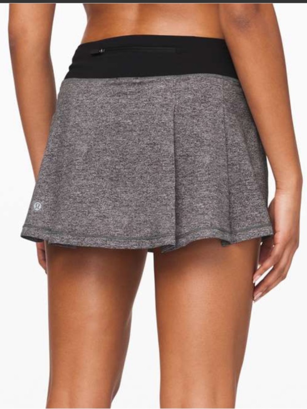 Lululemon Pace Rival Skirt (Regular) *No Panels 13" Heather Lux Multi Black 6